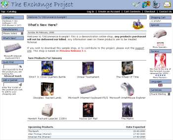 OSCommerce Standard Install